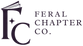Logo of Feral Chapter Co. with stylized letter 'F' and 'C' on a white background