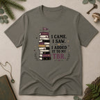 Added to my TBR T-Shirt - Charcoal
