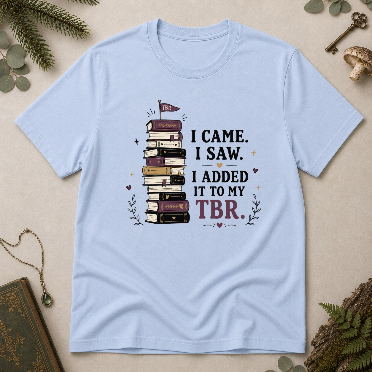 Added to my TBR T-Shirt - Light Blue