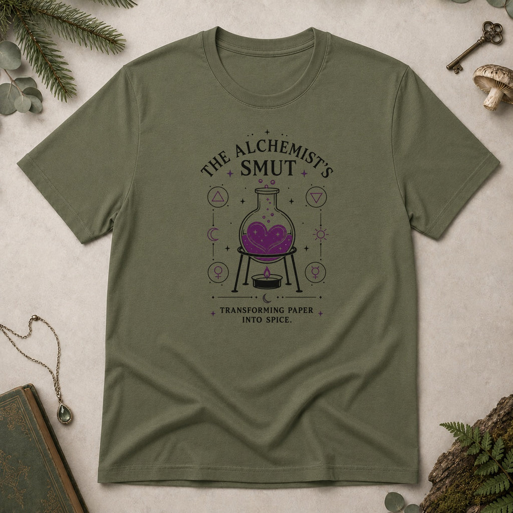 Alchemists Smut T-Shirt - Military Green