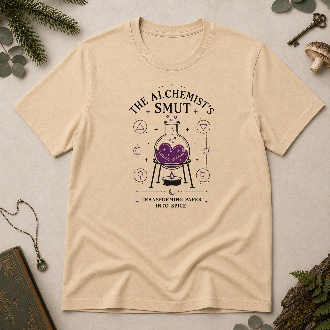 Alchemists Smut T-Shirt - Sand
