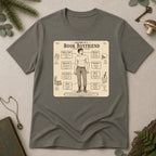 Anatomy of a Book Boyfriend T-Shirt - Charcoal