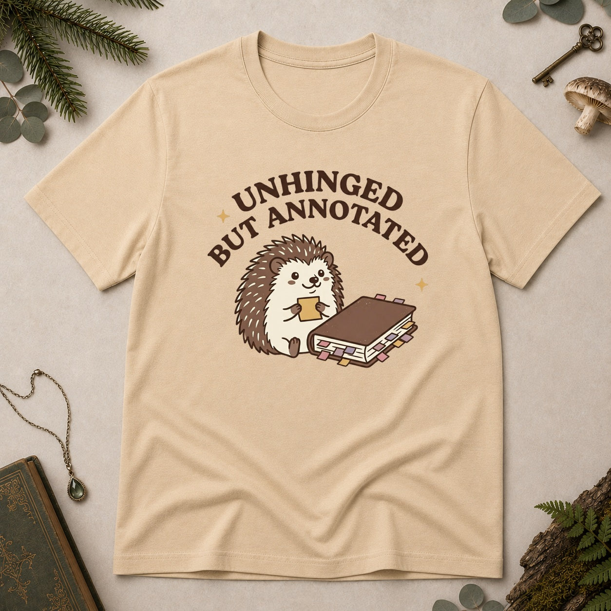 Annotated T-Shirt - Sand
