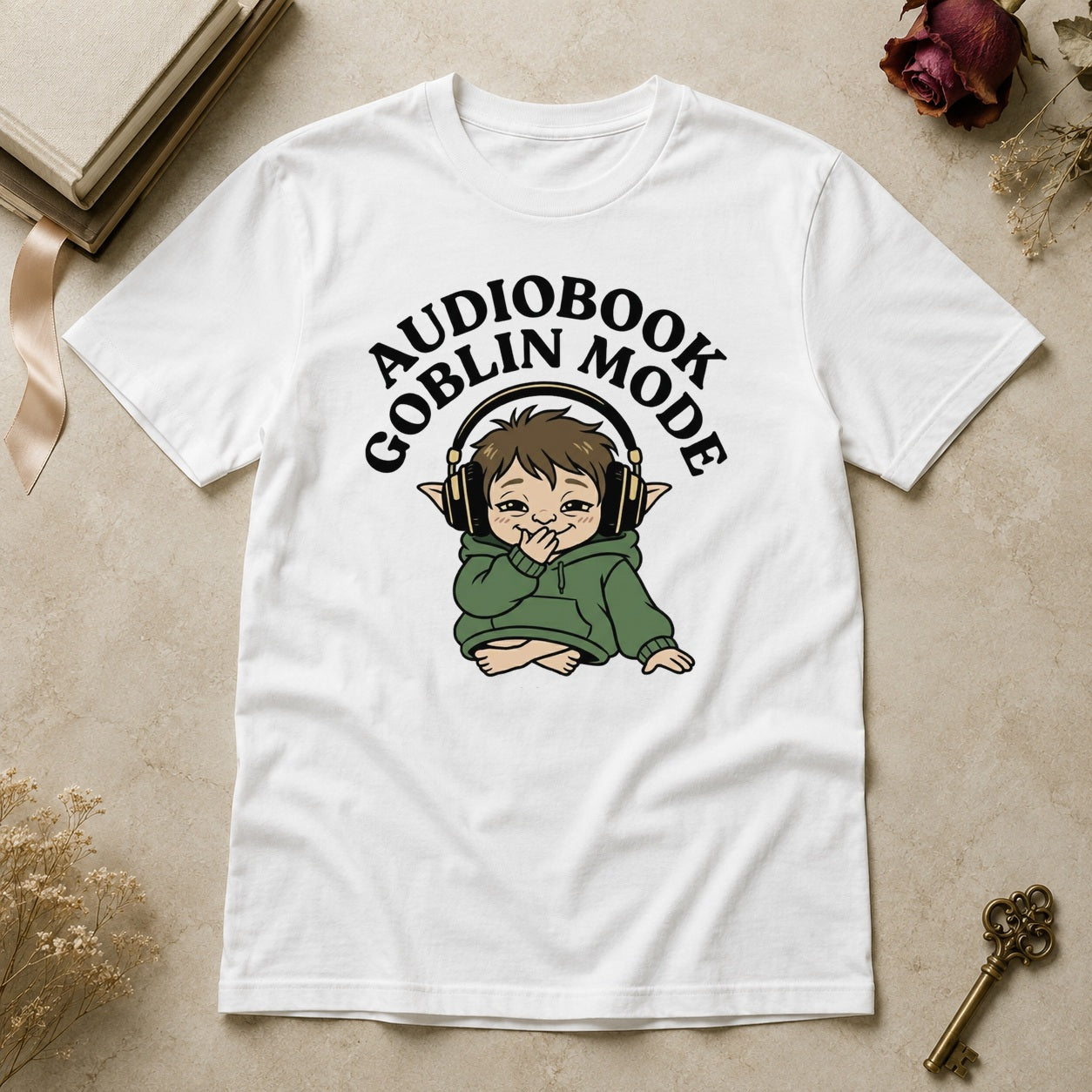 Audiobook Goblin Mode T-Shirt