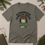 Audiobook Goblin Mode T-Shirt - Charcoal