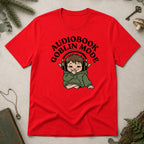 Audiobook Goblin Mode T-Shirt - Red