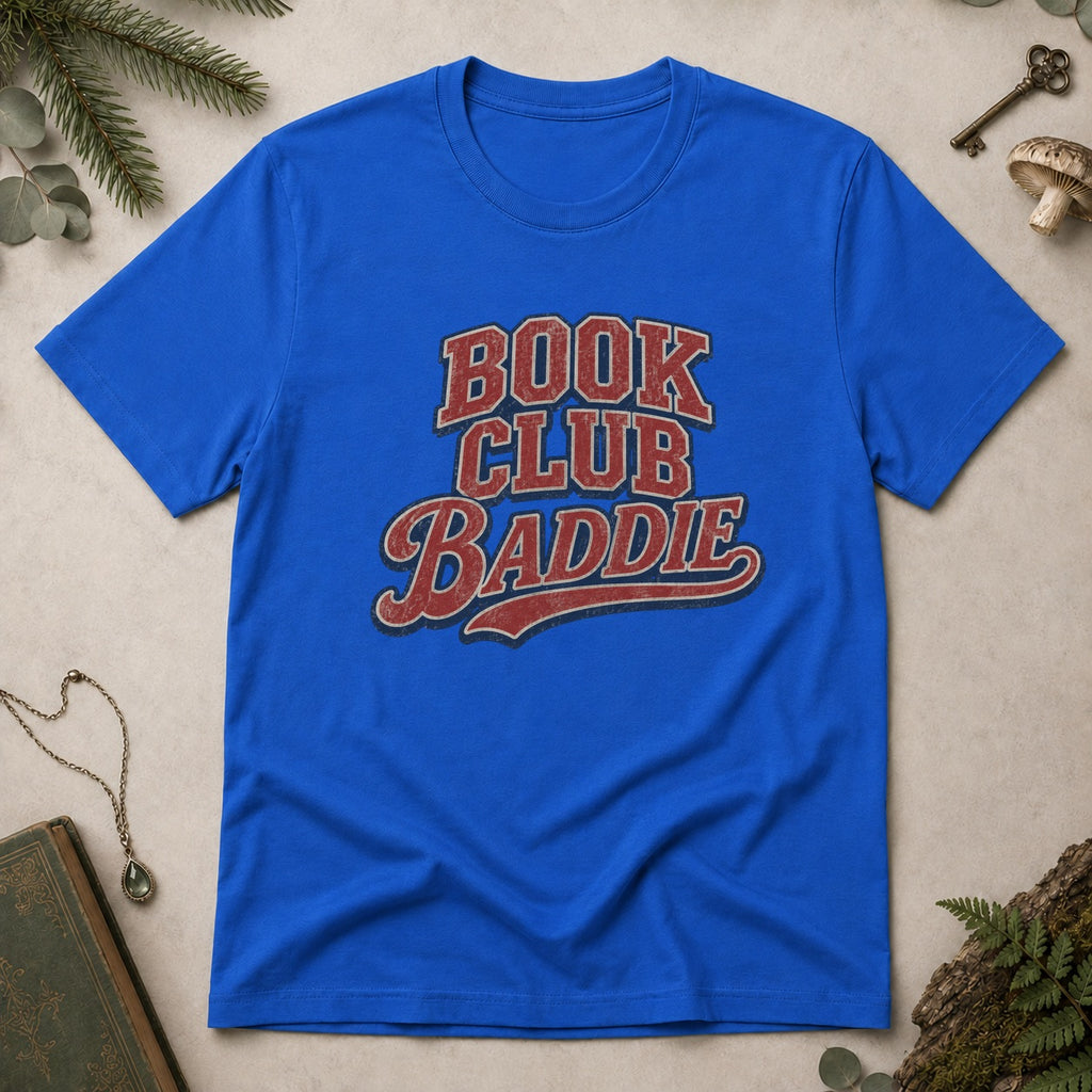 Book Club Baddie T-Shirt - Royal