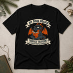 Book Dragon Temper T-Shirt - Black
