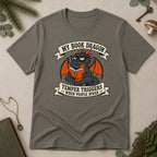Book Dragon Temper T-Shirt - Charcoal