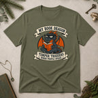 Book Dragon Temper T-Shirt - Military Green