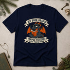 Book Dragon Temper T-Shirt - Navy