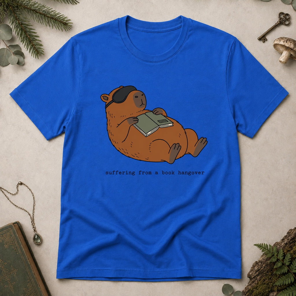 Book Hangover T-Shirt - Royal