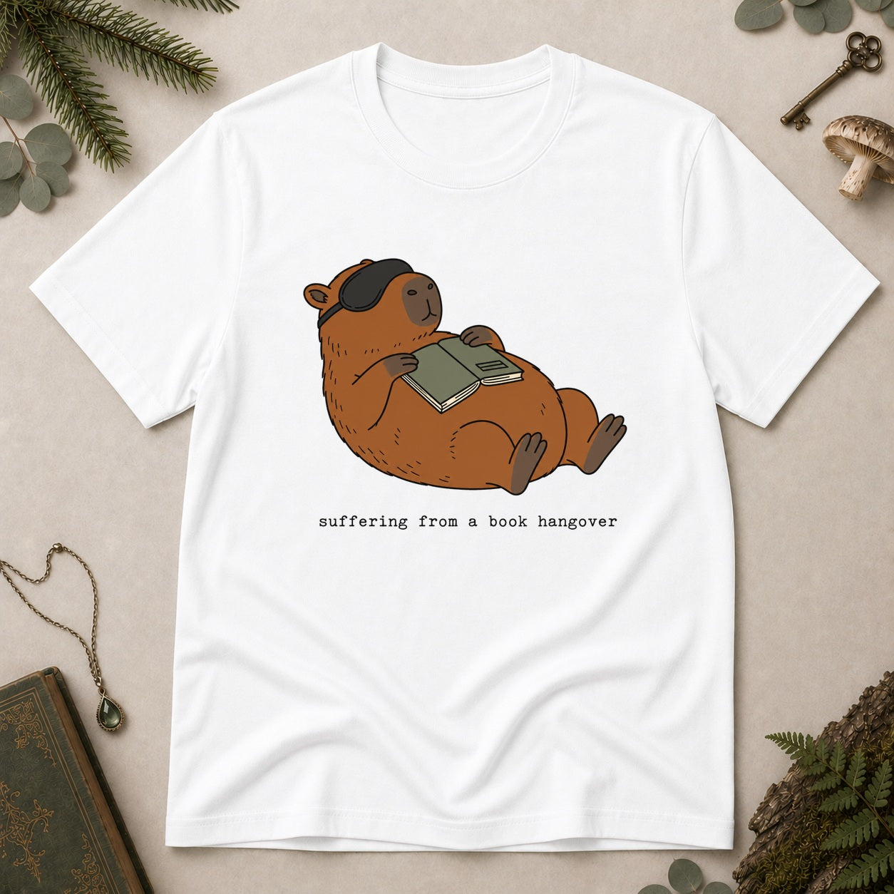 Book Hangover T-Shirt - White