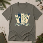 Bookmarks Are Optimistic T-Shirt - Charcoal