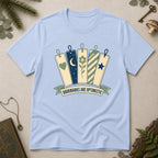 Bookmarks Are Optimistic T-Shirt - Light Blue