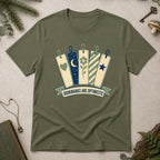 Bookmarks Are Optimistic T-Shirt - Military Green