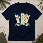 Bookmarks Are Optimistic T-Shirt - Navy
