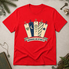 Bookmarks Are Optimistic T-Shirt - Red
