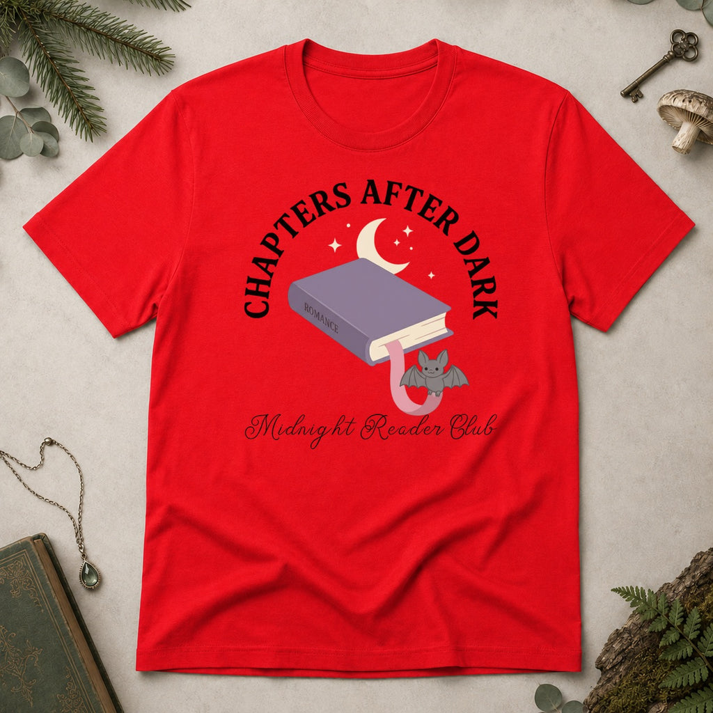 Chapters After Dark T-Shirt - Red