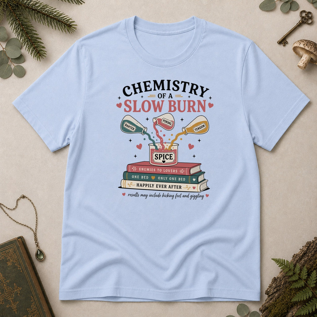 Chemistry of a Slow Burn T-Shirt - Light Blue