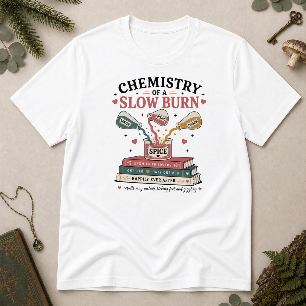 Chemistry of a Slow Burn T-Shirt - White