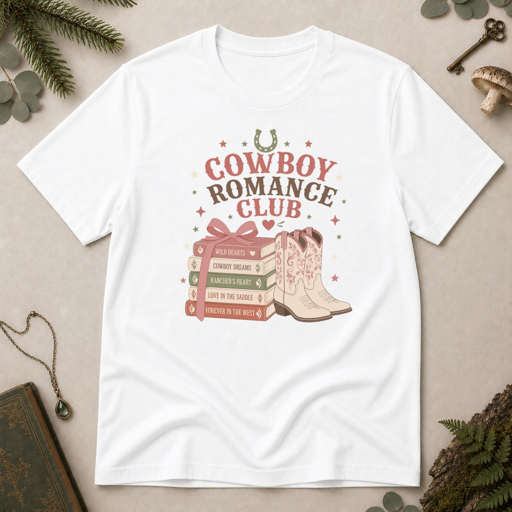 Cowboy Romance Club T-Shirt - White