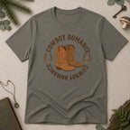 Cowboy Romance T-Shirt - Charcoal