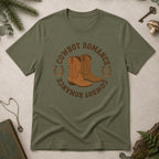 Cowboy Romance T-Shirt - Military Green