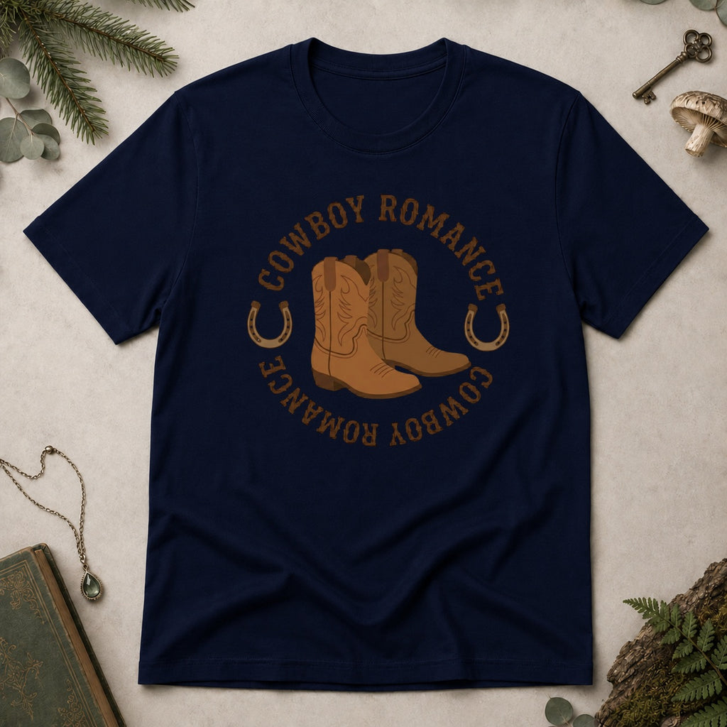 Cowboy Romance T-Shirt - Navy