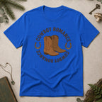 Cowboy Romance T-Shirt - Royal