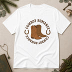 Cowboy Romance T-Shirt - White