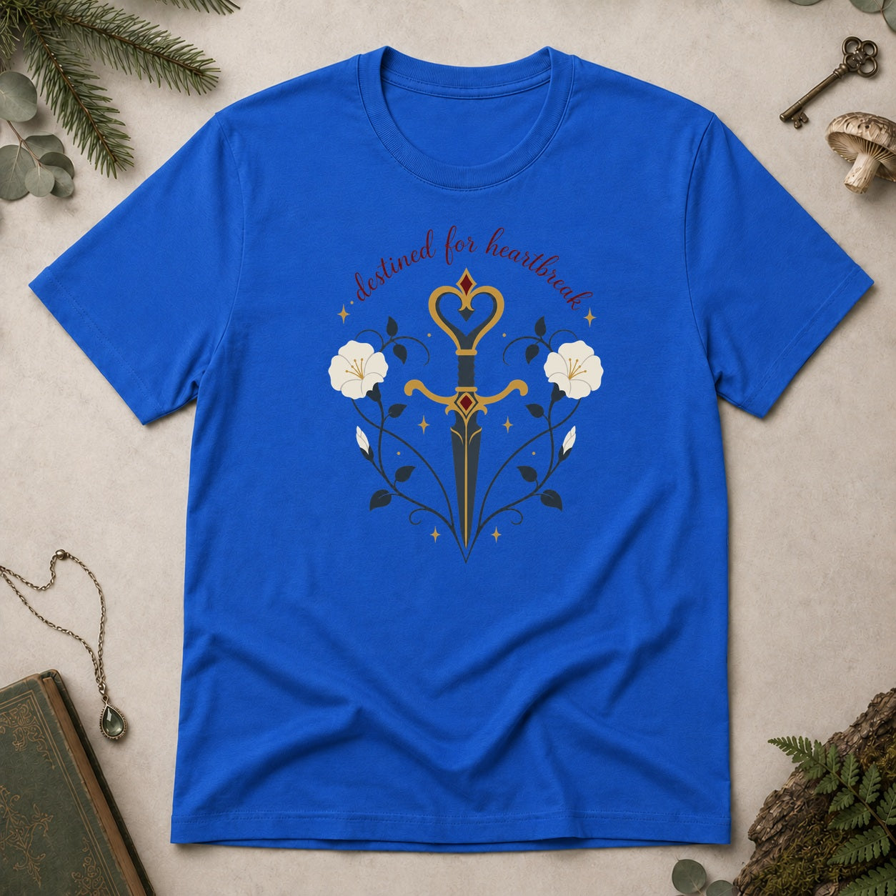 Destined for Heartbreak T-Shirt - Royal