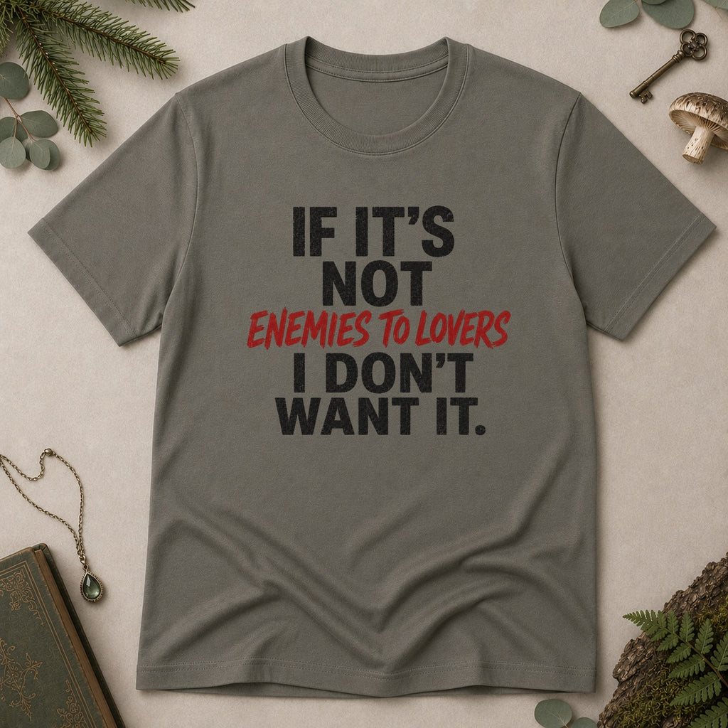 Enemies to Lovers T-Shirt - Charcoal