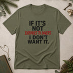 Enemies to Lovers T-Shirt - Military Green
