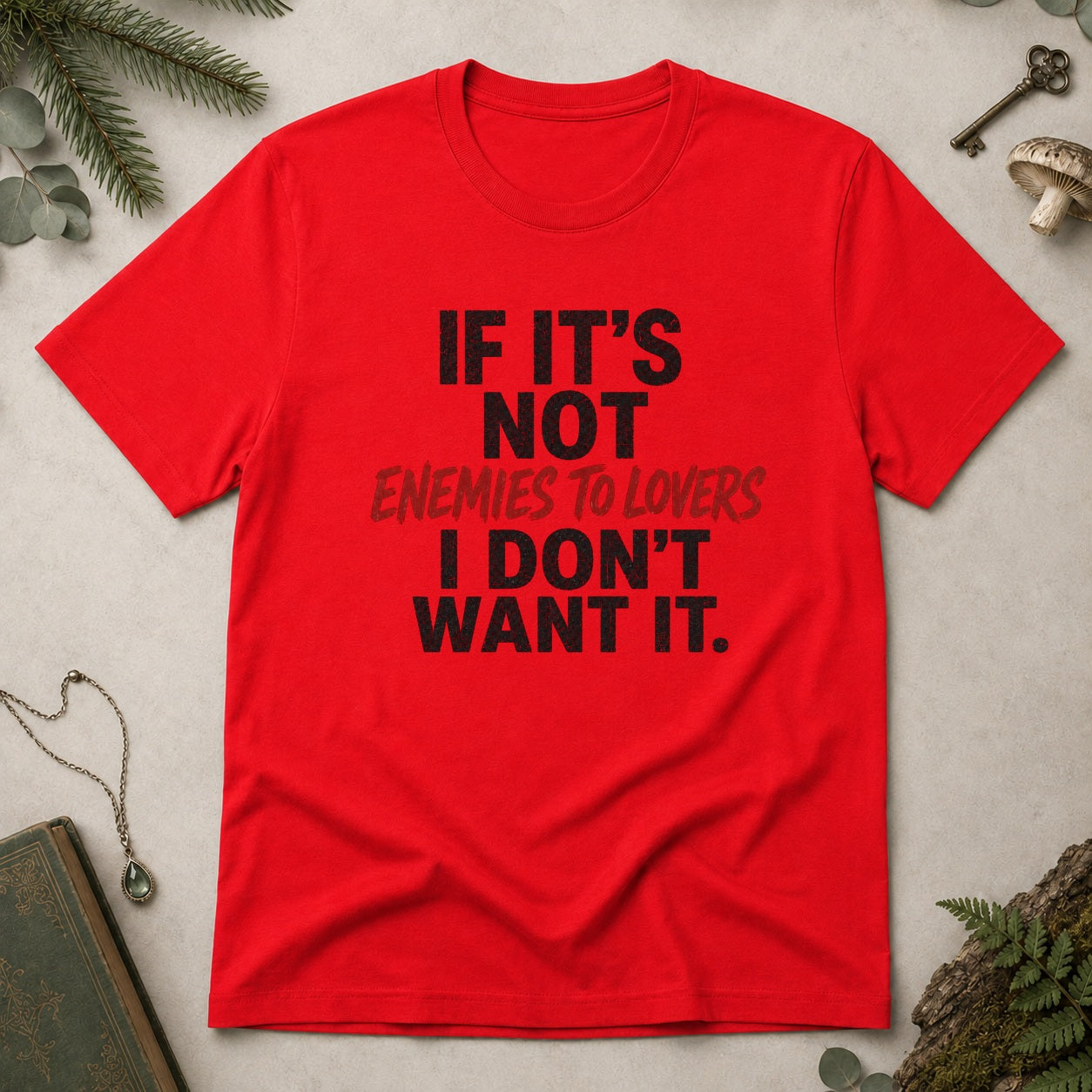 Enemies to Lovers T-Shirt - Red