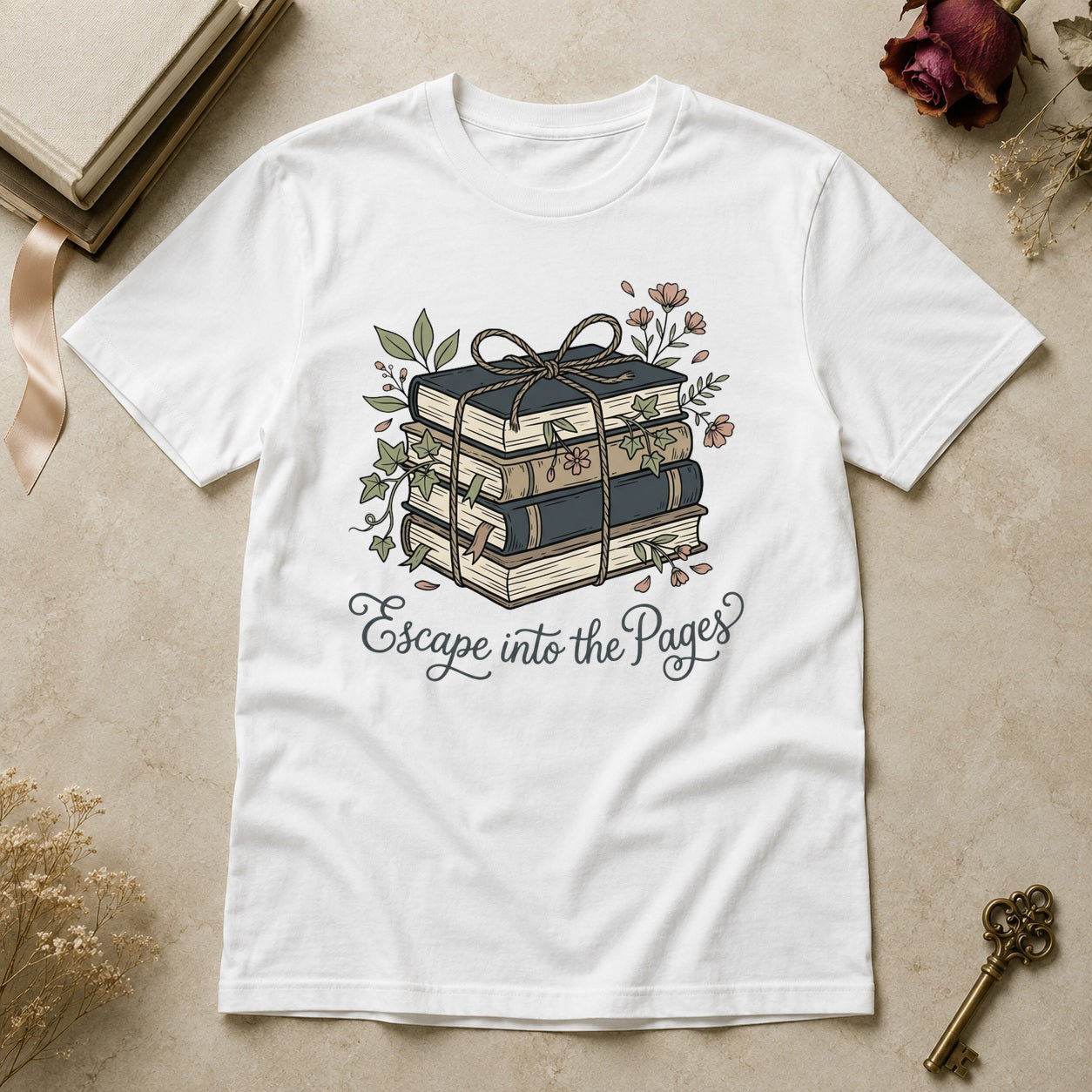 Escape Into the Pages T-Shirt