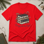 Escape Into the Pages T-Shirt - Red