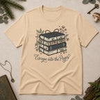 Escape Into the Pages T-Shirt - Sand