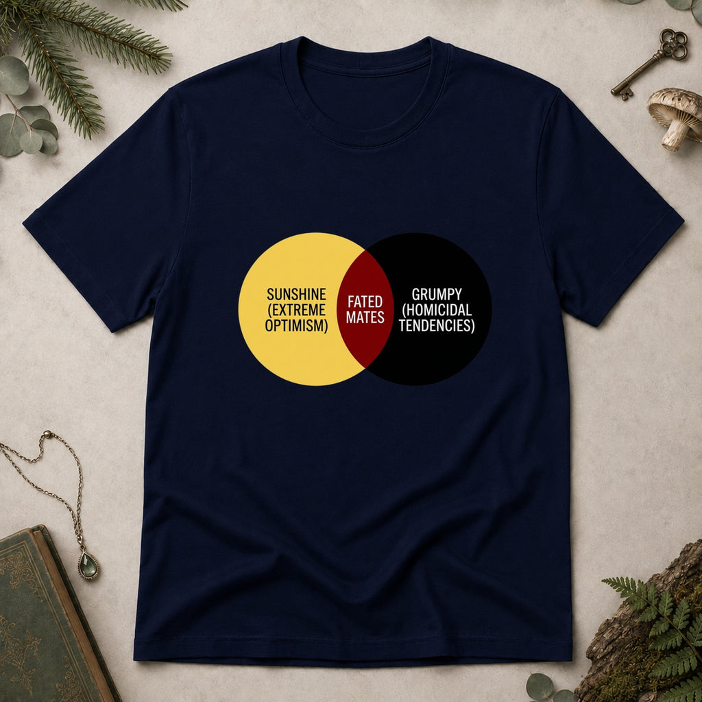 Fated Mates T-Shirt - Navy