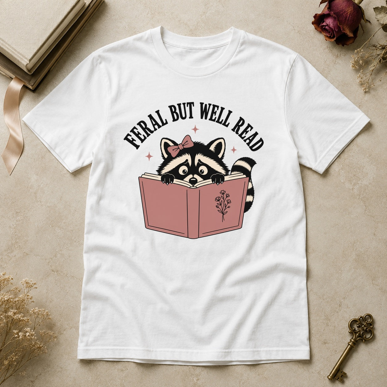 Feral But Well Read T-Shirt