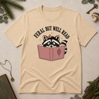 Feral But Well Read T-Shirt - Sand