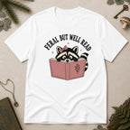 Feral But Well Read T-Shirt - White