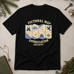 Fictional Map Appreciation Society T-Shirt - Black