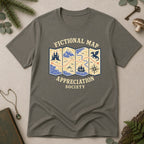 Fictional Map Appreciation Society T-Shirt - Charcoal
