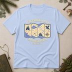 Fictional Map Appreciation Society T-Shirt - Light Blue