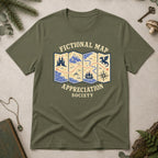 Fictional Map Appreciation Society T-Shirt - Military Green
