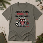 Fictional Men Ruined my Standards T-Shirt - Charcoal