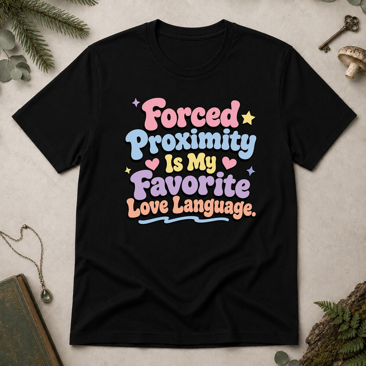 Forced Proximity T-Shirt - Black
