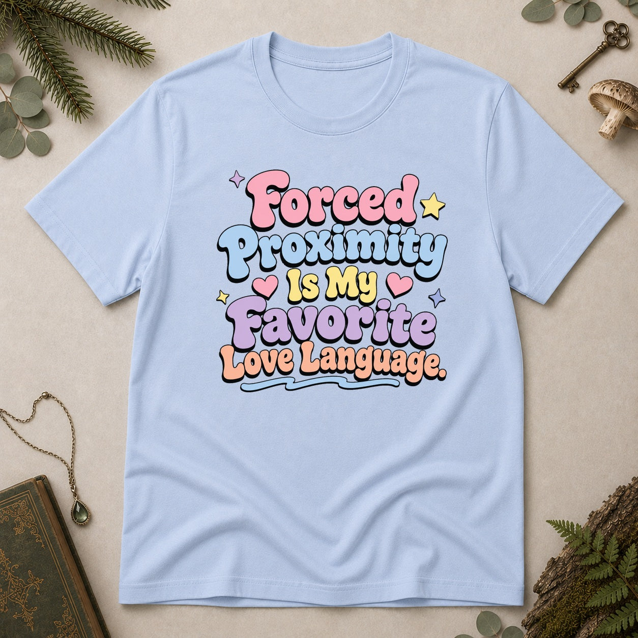 Forced Proximity T-Shirt - Light Blue