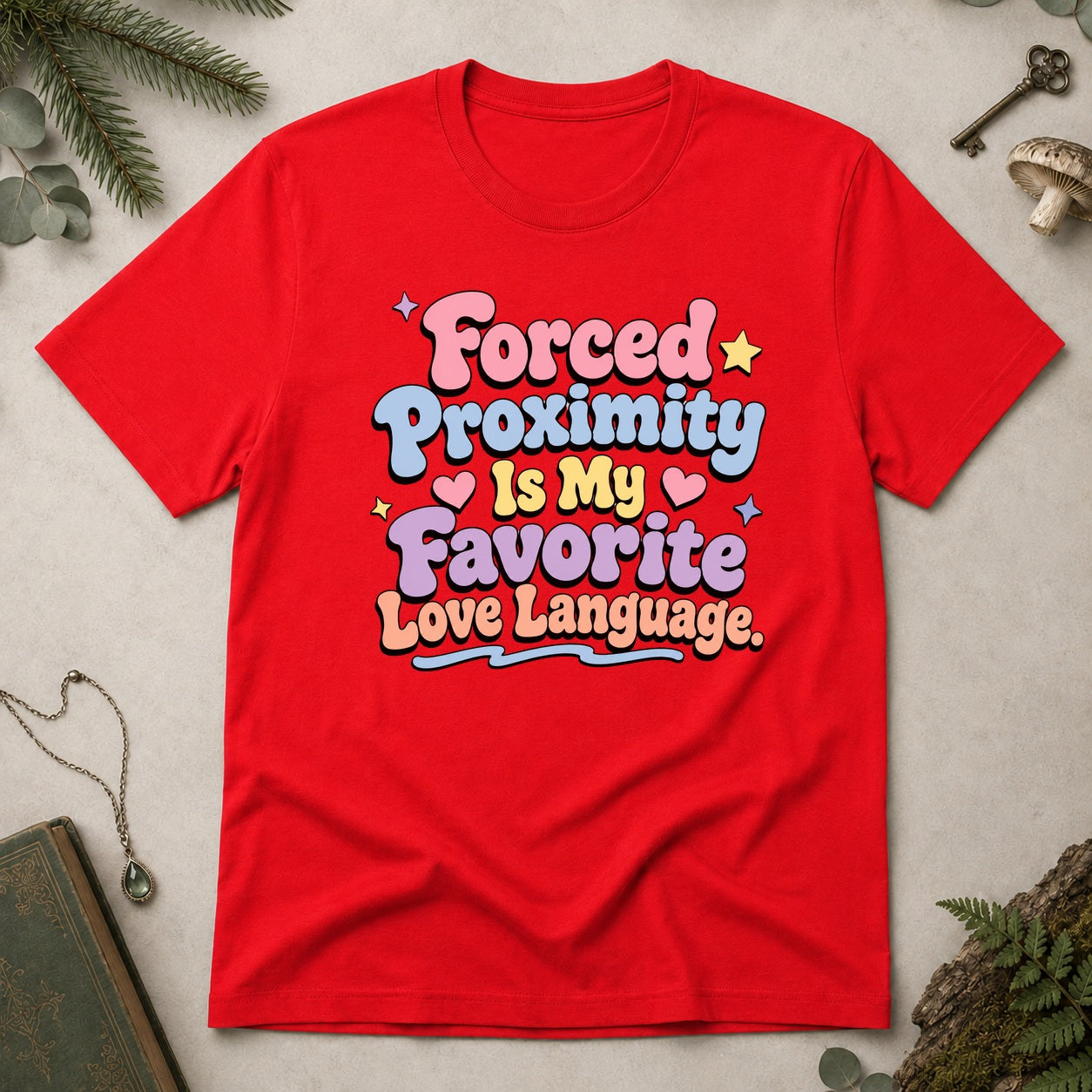 Forced Proximity T-Shirt - Red